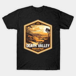 Death Valley National Park Vintage Outdoor Badge T-Shirt